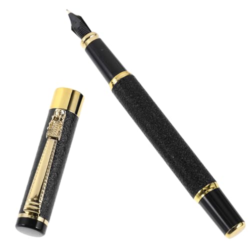 Gatuida Metall Füllfederhalter mit Mattem Griff Eleganter Stift für Schule Büro und Täglichen Gebrauch Leicht Tragbar für Feines Schreiben Gatuida Metall Füllfederhalter mit Mattem Griff Eleganter Stift für Schule Büro und Täglichen Gebrauch Leicht Tragbar für Feines Schreiben von Gatuida