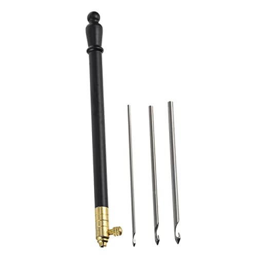 Gatuida Metall Stanznadel Set für Stickerei mit Rutschfestem Griff French Tambour Häkelnadel für Perlen und Pailletten Langlebiges Punch Needle Kit für Präzises Handarbeiten und Gatuida Metall Stanznadel Set für Stickerei mit Rutschfestem Griff French Tambour Häkelnadel für Perlen und Pailletten Langlebiges Punch Needle Kit für Präzises Handarbeiten und von Gatuida