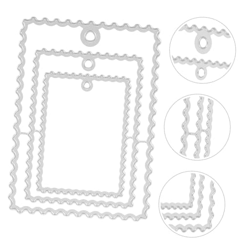 Gatuida Metall stanzform Stabile Schneideform aus Hochkohlenstoffstahl Stempelmotive Prägeschablone für DIY Kartenherstellung Scrapbooking Silber Gatuida Metall stanzform Stabile Schneideform aus Hochkohlenstoffstahl Stempelmotive Prägeschablone für DIY Kartenherstellung Scrapbooking Silber von Gatuida