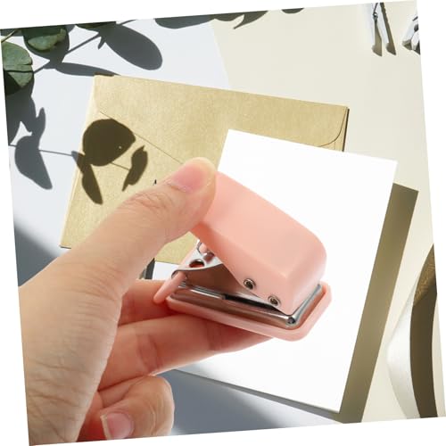 Gatuida Mini Heftgerät Tragbar Langlebig Ergonomisch Rosa Kompakt Büro Schule Zuhause Praktisch Stapelnd Gatuida Mini Heftgerät Tragbar Langlebig Ergonomisch Rosa Kompakt Büro Schule Zuhause Praktisch Stapelnd von Gatuida