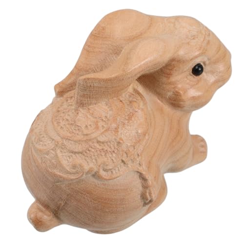 Gatuida Miniatur Hase Holzfigur Handgeschnitzt Kinderfreundliches Deko Element für Ostern Rustikaler Holz Look für Kinderzimmer und Einzigartige Kunstskulptur Gatuida Miniatur Hase Holzfigur Handgeschnitzt Kinderfreundliches Deko Element für Ostern Rustikaler Holz Look für Kinderzimmer und Einzigartige Kunstskulptur von Gatuida