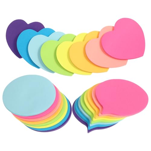 Gatuida Moderationskarten Set: Selbstklebendes Präsentationskarten 24x Karteikarte Moderationsset Zubehör für Moderationskoffer Präsentation und Vortrag (3 Stlie + 8 Farben) von Gatuida