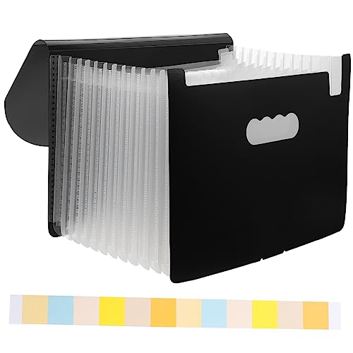 Gatuida Multifunktionaler Kunststoff Expandierordner Großer Dokumenten Organizer mit Fächern und Deckel für Büro Schule und Zuhause Platzsparend und Leicht Gatuida Multifunktionaler Kunststoff Expandierordner Großer Dokumenten Organizer mit Fächern und Deckel für Büro Schule und Zuhause Platzsparend und Leicht von Gatuida