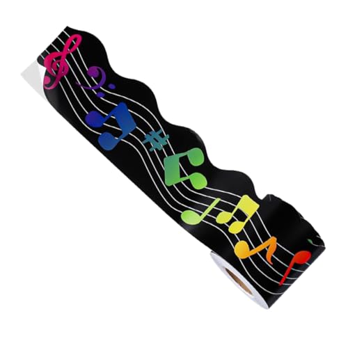 Gatuida Musik bordüre Aufkleber Selbstklebend Robustes Kupferplatten material Klassenzimmer Pinnwand Tafel Randbesatz Dekoration für Schule Büro Zuhause Gatuida Musik bordüre Aufkleber Selbstklebend Robustes Kupferplatten material Klassenzimmer Pinnwand Tafel Randbesatz Dekoration für Schule Büro Zuhause von Gatuida