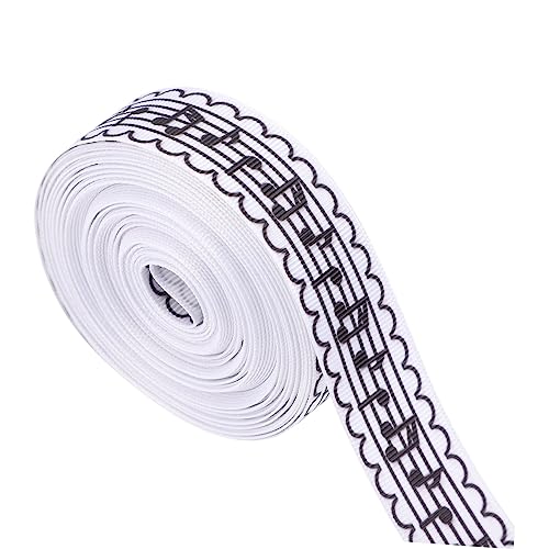 Gatuida Musiknoten Satinband für Geschenkverpackungen DIY Haarschleifen und Dekorationen Yards Weich und Elegant für Musik Themen Events und Bastelprojekte Gatuida Musiknoten Satinband für Geschenkverpackungen DIY Haarschleifen und Dekorationen Yards Weich und Elegant für Musik Themen Events und Bastelprojekte von Gatuida