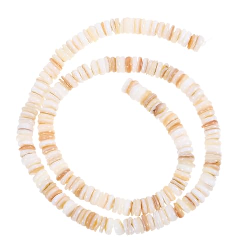 Gatuida Natürliche Muschelperlen Flach Rund Kleine Spacer Perlen für DIY Schmuckherstellung Armband Halskette Ohrringe Bastelzubehör Gatuida Natürliche Muschelperlen Flach Rund Kleine Spacer Perlen für DIY Schmuckherstellung Armband Halskette Ohrringe Bastelzubehör von Gatuida