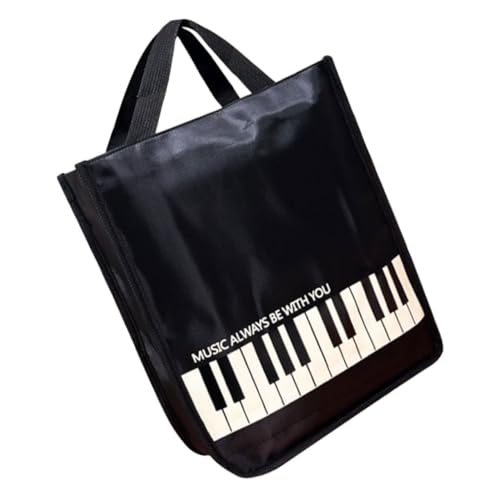Gatuida Notentasche aus Wasserabweisend Langlebig Große Kapazität Horizontaler Klavier notenhalter für Musiker und Musikschüler Schwarz Gatuida Notentasche aus Wasserabweisend Langlebig Große Kapazität Horizontaler Klavier notenhalter für Musiker und Musikschüler Schwarz von Gatuida