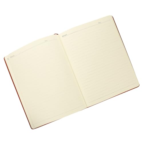 Gatuida Notizbuch Braun Business Agenda Notepad für Büro Vielseitig für Tagebuch Planung und Inspiration für Lehrer und von Gatuida