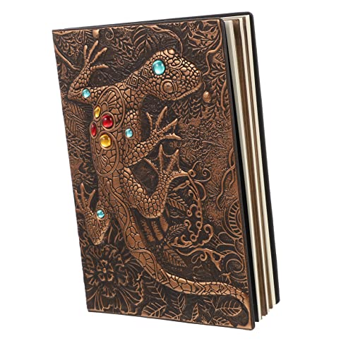 Gatuida Notizbuch mit Prägung Exquisites Leder Journal für Büro Schule und Reisen Stilvolles Design Robustes Cover Anpassungsfähig für Gelegenheiten Gatuida Notizbuch mit Prägung Exquisites Leder Journal für Büro Schule und Reisen Stilvolles Design Robustes Cover Anpassungsfähig für Gelegenheiten von Gatuida