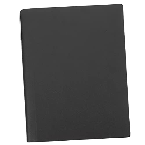 Gatuida Notizbuch mit Stift Schwarz Minimalistisches Memo Pad für Büro Schüler Journal zum Planen von Aufgaben und Terminen Praktisches Tagebuch für Alltag und Arbeit von Gatuida