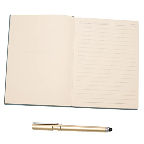 Gatuida Notizbuch mit Stift Tagebuch für Büro Schule und Alltag Minimalistisches Design für Notizen Aufgaben und Erinnerungen Blau von Gatuida
