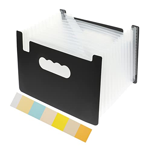 Gatuida Ordner Ticketspeicherpaket praktischer Quittungs-Organizer Schubladen-Organizer Desktop-Akkordeon-Ordner hängend Büro Desktop-Beleg-Organizer Shop-Ticket-Inhaber pp Schwarz Gatuida Ordner Ticketspeicherpaket praktischer Quittungs-Organizer Schubladen-Organizer Desktop-Akkordeon-Ordner hängend Büro Desktop-Beleg-Organizer Shop-Ticket-Inhaber pp Schwarz von Gatuida