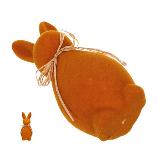 Gatuida Osterhase frühlingsdeko plüschhase tischdeko Ostern Osterfest Dekoration ostergeschenke Hase Formschnitt Küken Figur -Hofschilder beflocktes Hasendekor Schaumbeflockung Orange Gatuida Osterhase frühlingsdeko plüschhase tischdeko Ostern Osterfest Dekoration ostergeschenke Hase Formschnitt Küken Figur -Hofschilder beflocktes Hasendekor Schaumbeflockung Orange von Gatuida