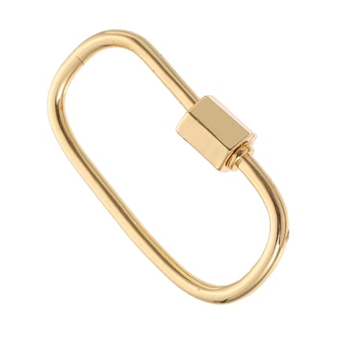 Gatuida Ovaler Schraubverschluss Anhänger aus Langlebiger Schmuckverbinder für Halsketten und Armbänder Vielseitiger DIY Schmuckzubehör für Anhänger Schlüsselanhänger und Taschenanhänger Gatuida Ovaler Schraubverschluss Anhänger aus Langlebiger Schmuckverbinder für Halsketten und Armbänder Vielseitiger DIY Schmuckzubehör für Anhänger Schlüsselanhänger und Taschenanhänger von Gatuida