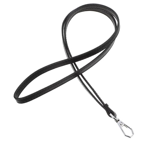 Gatuida PU Handy Lanyard Schwarz mit Lederband Leichter Verstellbarer Handyhalter für Arbeit Schule Outdoor Strapazierfähiges Id Kartenband für Ausweise und Namensschilder Gatuida PU Handy Lanyard Schwarz mit Lederband Leichter Verstellbarer Handyhalter für Arbeit Schule Outdoor Strapazierfähiges Id Kartenband für Ausweise und Namensschilder von Gatuida