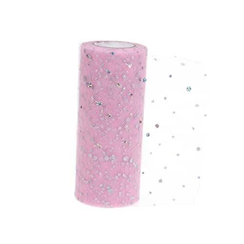 Gatuida Pailletten Tüll Rolle Dekoration für Hochzeiten Partys DIY Projekte für Tutu Röcke Tischdeko Geschenkschleifen von Gatuida