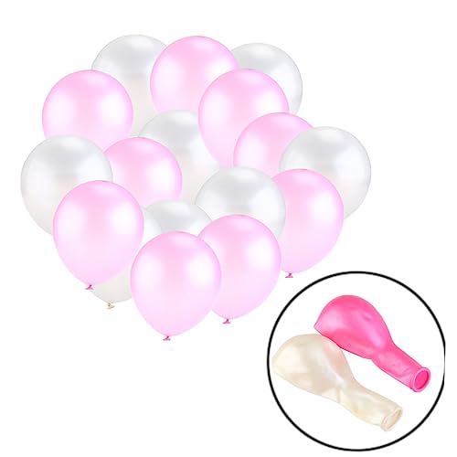 Gatuida Perlglanz Ballons Rosa Und Weiß Ballons Für Hochzeiten Geburtstagsfeiern Und Kinderfeste Dekoration Für Besondere Anlässe Gatuida Perlglanz Ballons Rosa Und Weiß Ballons Für Hochzeiten Geburtstagsfeiern Und Kinderfeste Dekoration Für Besondere Anlässe von Gatuida