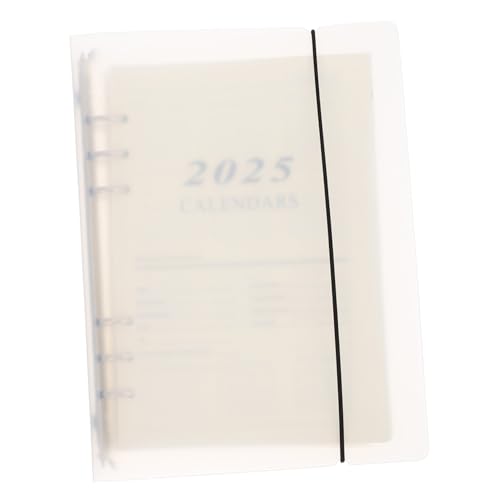 Gatuida Planer mit Herausnehmbaren Seiten Langlebiges PP Material Monats und Wochenkalender Büro Schreibnotizbuch mit Glattem Papier für Flüssiges Schreiben Flexibler Tagesplaner für von Gatuida