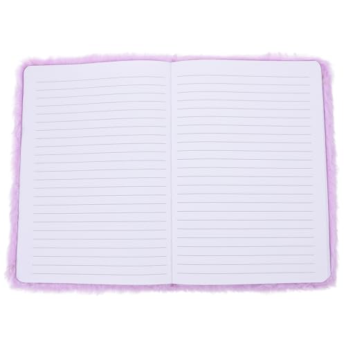 Gatuida Plüsch Notizbuch Süßes Einhorn Tagebuch mit Flauschigem Cover für Kreative Gedanken und Ideen Geeignet für Schüler und Freunde Perfektes Schreibwaren von Gatuida