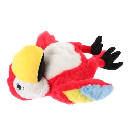 Gatuida Plüsch Papagei Handpuppe aus Weichem Plüschstoff Interaktive Storytelling Vogel Handpuppe Kuscheliges Stofftier für Realistische Verarbeitung Waschbar Gatuida Plüsch Papagei Handpuppe aus Weichem Plüschstoff Interaktive Storytelling Vogel Handpuppe Kuscheliges Stofftier für Realistische Verarbeitung Waschbar von Gatuida