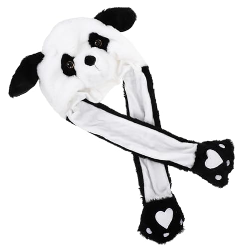 Gatuida Plüsch Tierohren Hut mit Beweglichen Ohren Leichtes Bequemes Cosplay Tierkopfbedeckung für Party Festival Karneval Geeignet für Erwachsene von Gatuida