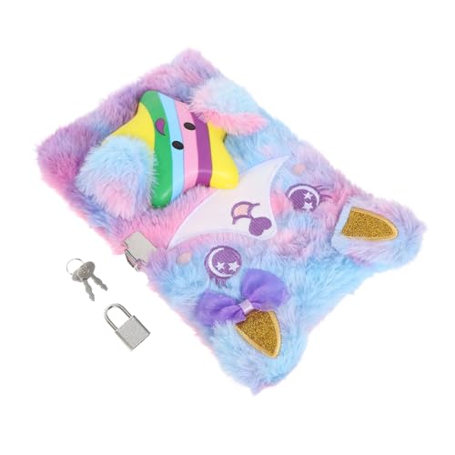 Gatuida Plüsch notizbuch mit Schloss Flauschiges Tagebuch für Mädchen Cartoon Tierdesign Weiches Tragbares Kuscheljournal für Schule Reise Büro Gatuida Plüsch notizbuch mit Schloss Flauschiges Tagebuch für Mädchen Cartoon Tierdesign Weiches Tragbares Kuscheljournal für Schule Reise Büro von Gatuida