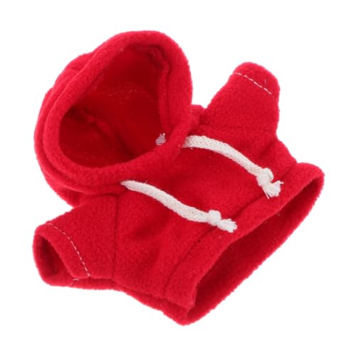 Gatuida Plüschbär Kleidung für Spielzeugbären Interchangeable Hoodie Zubehör für Puppen Bequeme und Pflegeleichte Kleidung Hoodie für Sammler Lustiges Outfit für Kleine Hunde von Gatuida