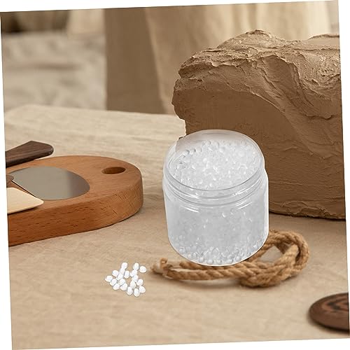 Gatuida Polymorphs Thermoplastische Pellets Wiederverwendbare Formbare Kunststoffperlen DIY Modelliermasse Transparentes Thermoplast für Bastel und Reparaturarbeiten von Gatuida