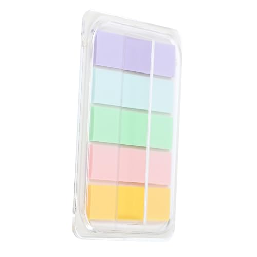 Gatuida Professionelle Selbstklebende Lesestreifen Bunte Haftnotizen Book Tabs Portable Schreibwaren für Schule Büro Universität zur Seitenmarkierung und Informationsnotiz Gatuida Professionelle Selbstklebende Lesestreifen Bunte Haftnotizen Book Tabs Portable Schreibwaren für Schule Büro Universität zur Seitenmarkierung und Informationsnotiz von Gatuida