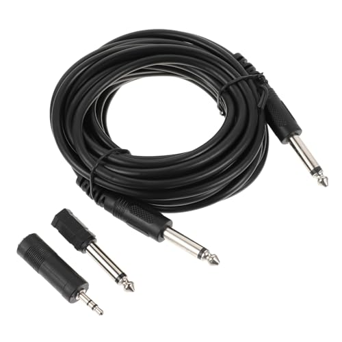 Gatuida Professionelles Instrumentenkabel mit Adapter Geräuscharmes Klinkenkabel Gitarre und Bass Flexibles Musikinstrumentenzubehör für Klaren Signaltransfer und Sichere Verbindung von Gatuida