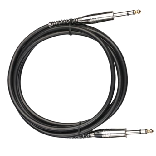Gatuida Professionelles Trs Gitarrenkabel Stereo Audio Kabel Vergoldete Stecker Langlebig Gitarre Amp und Musikinstrumente Verbindung von Gatuida