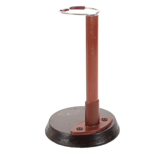 Gatuida Puppenständer Babypuppe Puppen Für Mädchen Babybadspielzeug Überraschung Stand Puppenkleidung Actionfigurenständer Puppenträger Babyspielzeug Film Anzeige Holz Brown von Gatuida