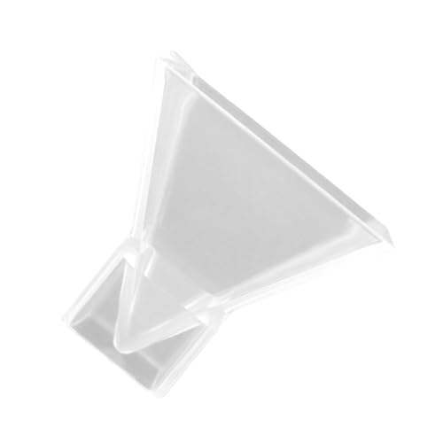 Gatuida Pyramidenform Pyramidendekorformen Silikon -epoxidformen Silikonformen Für Beton Form Aus Epoxidharz Betonform Diy Bastelform Form Für Pyramide Harzgussformen Transparent Kieselgel von Gatuida