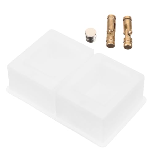 Gatuida Rechteckige Silikonform Schmuckbox Gießform DIY Aufbewahrungsbox für Ringe Bastelset mit Magnetverschluss und Messing scharnieren Wiederverwendbar Leicht zu Reinigen Kreative Gatuida Rechteckige Silikonform Schmuckbox Gießform DIY Aufbewahrungsbox für Ringe Bastelset mit Magnetverschluss und Messing scharnieren Wiederverwendbar Leicht zu Reinigen Kreative von Gatuida