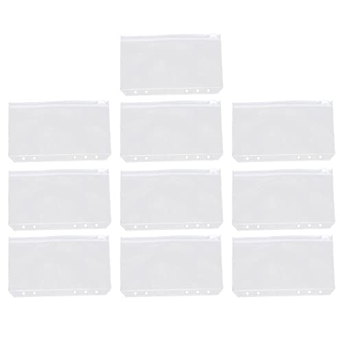 Gatuida Reißverschlusstasche für Ordner A5/A6/B5 10 Stück PVC Dokumententasche Wasserfest für Rechnungen Quittungen Visitenkarten Organizer für Büro und Schule Gatuida Reißverschlusstasche für Ordner A5/A6/B5 10 Stück PVC Dokumententasche Wasserfest für Rechnungen Quittungen Visitenkarten Organizer für Büro und Schule von Gatuida