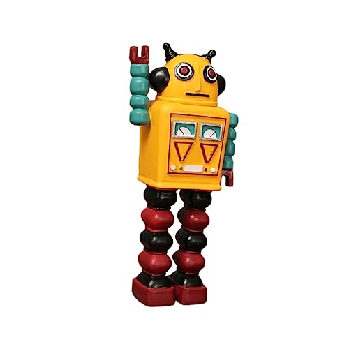 Gatuida Retro-Roboter Roboterverzierungen Roboter Weihnachtsschmuck Tischroboter Roboter-schmuck Skulpturen Wohnkultur Dekoratives Robotermodell Für Zu Hause Yellow Harz Gatuida Retro-Roboter Roboterverzierungen Roboter Weihnachtsschmuck Tischroboter Roboter-schmuck Skulpturen Wohnkultur Dekoratives Robotermodell Für Zu Hause Yellow Harz von Gatuida