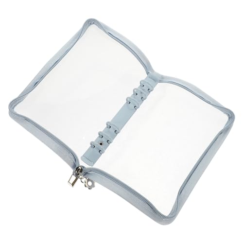Gatuida Ringbuch Notizbuch Hülle mit Reißverschluss Transparente Flexible Binder Shell Leicht Rutschfest Sicherer Verschluss Kompakte Organizer Hülle für Büro und Reise Gatuida Ringbuch Notizbuch Hülle mit Reißverschluss Transparente Flexible Binder Shell Leicht Rutschfest Sicherer Verschluss Kompakte Organizer Hülle für Büro und Reise von Gatuida