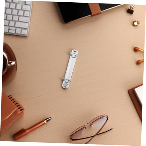 Gatuida Ringmechanik Metall Binder Mechanismus Silber Innenring DIY Ordner Zubehör für Schule Büro Nachfüllbares Ringbuch Niederhalter von Gatuida
