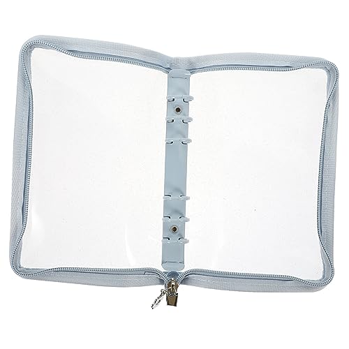 Gatuida Ringordner Schutzhülle mit Reißverschluss Transparente Lose Binder Abdeckung Wiederverwendbar Robust für Büro Schule Reiseplaner Praktischer Organizer Gatuida Ringordner Schutzhülle mit Reißverschluss Transparente Lose Binder Abdeckung Wiederverwendbar Robust für Büro Schule Reiseplaner Praktischer Organizer von Gatuida
