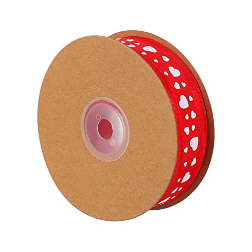 Gatuida Rotes Love Shape Satinband Breit Romantisches Geschenkband für Hochzeit Valentinstag DIY Dekoration Verpackung Bastelbedarf Gatuida Rotes Love Shape Satinband Breit Romantisches Geschenkband für Hochzeit Valentinstag DIY Dekoration Verpackung Bastelbedarf von Gatuida