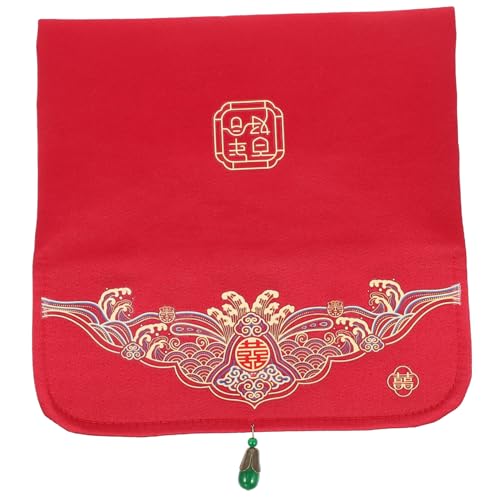 Gatuida Rotumschlag aus Chinesischer Stil Elegante Rote Umschläge für Verlobungszeremonien mit Großzügigem Platz für Geldgeschenke Hochwertige Glücksumschläge für Besondere Anlässe Gatuida Rotumschlag aus Chinesischer Stil Elegante Rote Umschläge für Verlobungszeremonien mit Großzügigem Platz für Geldgeschenke Hochwertige Glücksumschläge für Besondere Anlässe von Gatuida