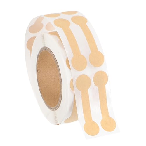 Gatuida Schmuck Etiketten Aufkleber aus Kraftpapier Selbstklebend Vielseitig für Ringe Ohrringe Armbänder Minimalistisches Design Praktische Preisetiketten für Geschenkverpackungen Gatuida Schmuck Etiketten Aufkleber aus Kraftpapier Selbstklebend Vielseitig für Ringe Ohrringe Armbänder Minimalistisches Design Praktische Preisetiketten für Geschenkverpackungen von Gatuida
