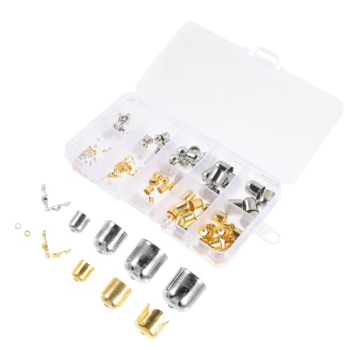 Gatuida Schmuckherstellung mit Metallperlen und Buckles DIY Zubehör für Armbänder und Bastelprojekte Langlebige und Praktische Schmuckkomponenten von Gatuida