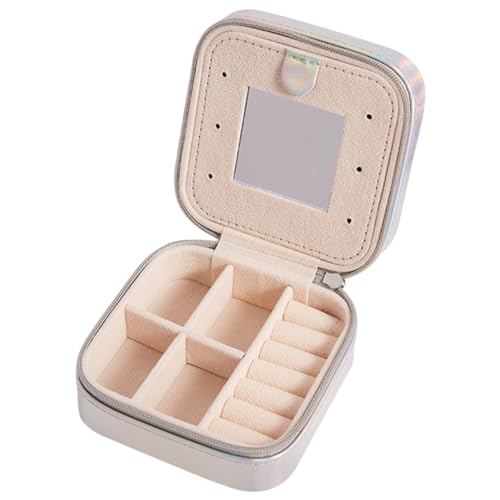 Gatuida Schmuckschatulle mit Eleganter Reise Organizer für Ohrringe Armbänder Kompakte Aufbewahrung für Modernen Schmuck für Unterwegs Gatuida Schmuckschatulle mit Eleganter Reise Organizer für Ohrringe Armbänder Kompakte Aufbewahrung für Modernen Schmuck für Unterwegs von Gatuida
