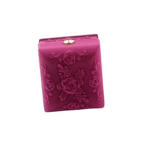 Gatuida Schmuckschatulle mit Floralem Präge Design Samtbezogen Kratzschutz Innenfutter Schmuckorganizer für Anhänger Geschenkbox für Geburtstag Hochzeit Valentinstag Muttertag Gatuida Schmuckschatulle mit Floralem Präge Design Samtbezogen Kratzschutz Innenfutter Schmuckorganizer für Anhänger Geschenkbox für Geburtstag Hochzeit Valentinstag Muttertag von Gatuida