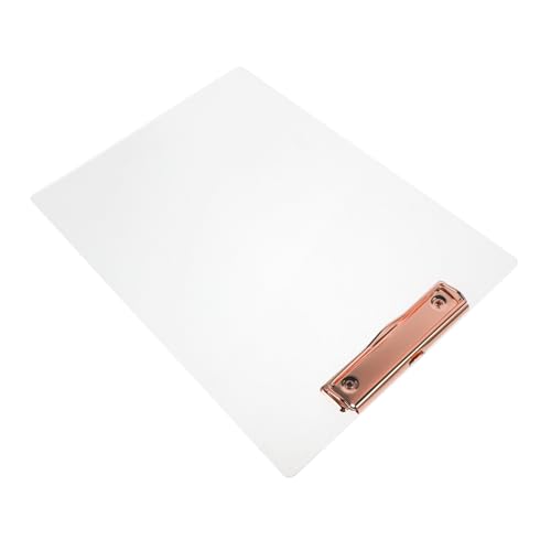 Gatuida Schreibunterlage mit Glattem Clip Leicht und Tragbar für Schule Büro Prüfungen und Notizen Robuste und Klare Schreibfläche Gatuida Schreibunterlage mit Glattem Clip Leicht und Tragbar für Schule Büro Prüfungen und Notizen Robuste und Klare Schreibfläche von Gatuida