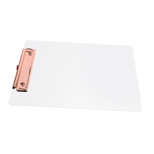 Gatuida Schreibunterlage mit Glattem Clip für Notizen Prüfungen und Meetings für Schule Büro und Zuhause von Gatuida