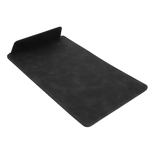 Gatuida Schulbüro Speicherklemme multi Klemmbrett mit Speicher Clips Clips besprechungsmappe aktenkoffer satteltache bürozubehör Abdeckungen für Restaurantmenüs Büroklammern Leder Black von Gatuida