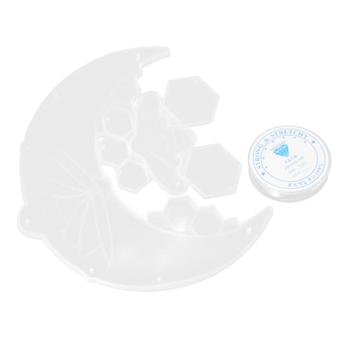 Gatuida Silikon Mondform Gießform für Harz Anhänger DIY Epoxidharz Form Flexibel Langlebig Antihaftbeschichtet Geeignet für Resin Kunstharz Gießen und Schmuckherstellung Gatuida Silikon Mondform Gießform für Harz Anhänger DIY Epoxidharz Form Flexibel Langlebig Antihaftbeschichtet Geeignet für Resin Kunstharz Gießen und Schmuckherstellung von Gatuida