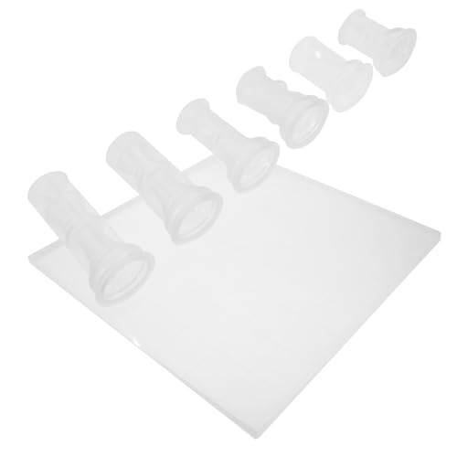 Gatuida Silikon Schachformen Schachfiguren Gießform Flexibel Wiederverwendbar DIY Epoxidharz Harz Schachbrett Form für Schachliebhaber Geschenkidee Gatuida Silikon Schachformen Schachfiguren Gießform Flexibel Wiederverwendbar DIY Epoxidharz Harz Schachbrett Form für Schachliebhaber Geschenkidee von Gatuida
